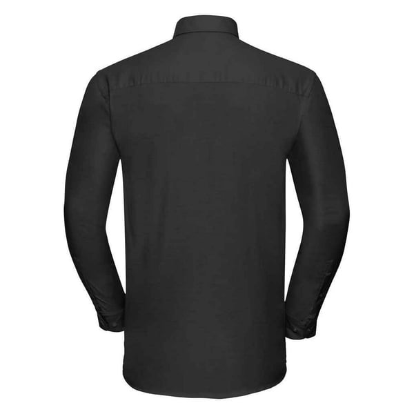 Russell Collection Mens Classic Oxford Long-Sleeved Shirt