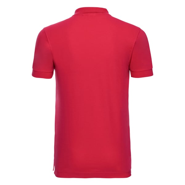 Russell Mens Stretch Fitted Polo Shirt