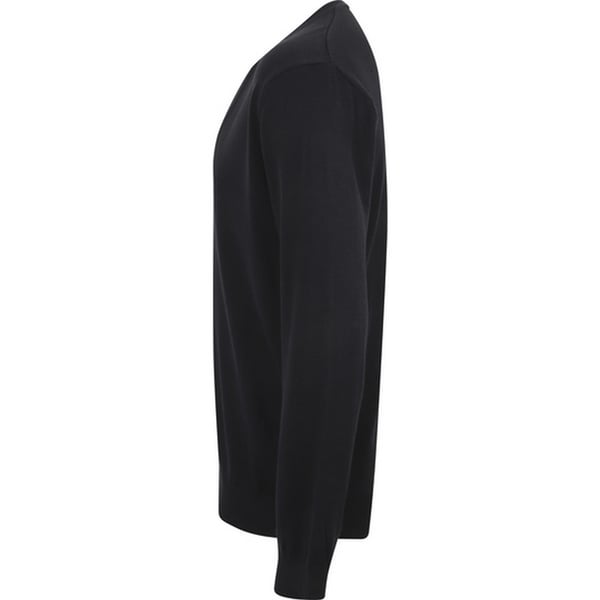 Henbury Mens Lightweight V Neck Cardigan