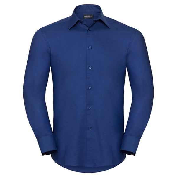 Russell Collection Herrskjorta Oxford Skräddarsydd Långärmad Russell Collection Herrskjorta Oxford Skräddarsydd Långärmad