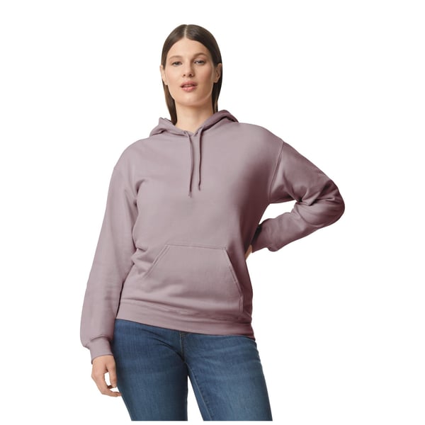 Gildan Unisex Softstyle Fleece Midweight Hoodie til voksne