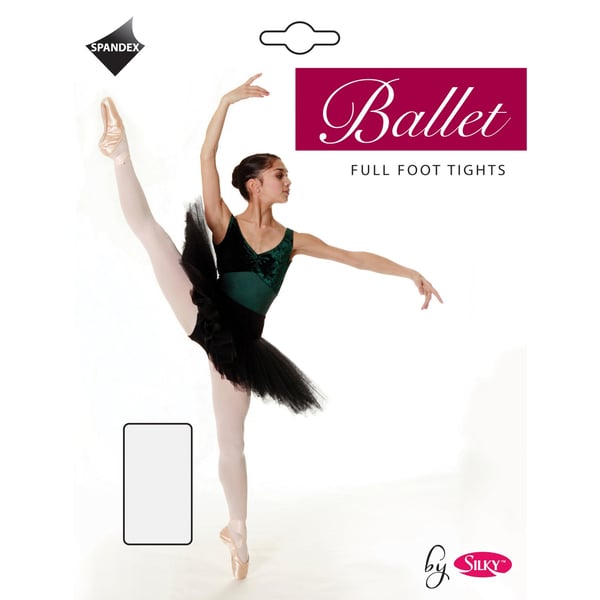Silky Womens/Ladies Dance Ballet Tights Full Foot (1 Pair)