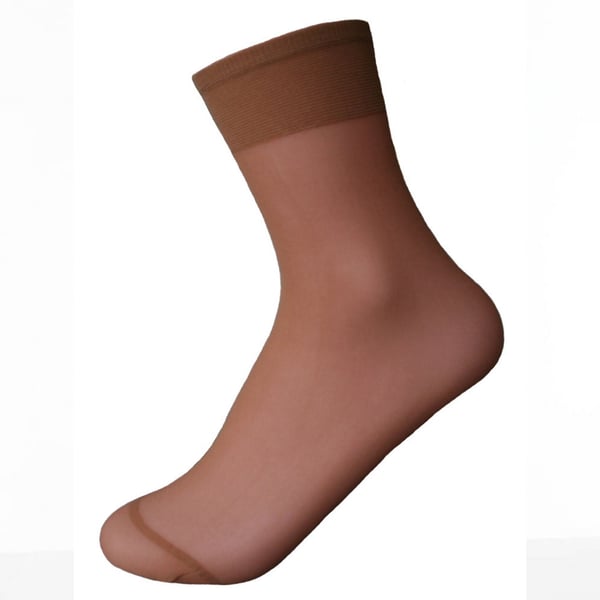 Silky Womens/Ladies Smooth Knit Ankle High (3 Pairs)