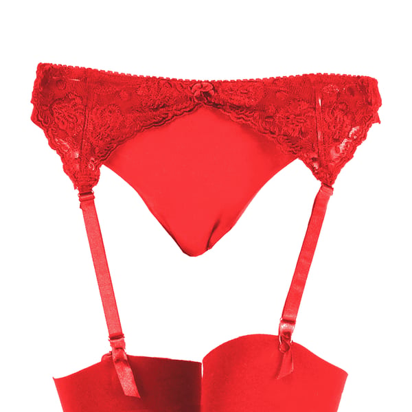 Silky Womens/Ladies Narrow Lace Suspender Belt (1 Pair)
