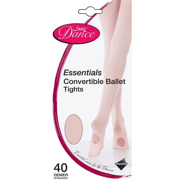 Silky Childrens Girls Dance Essential Convertible Tights (1 Pair)