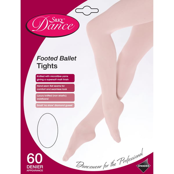 Silky Womens/Ladies Full Foot Dance Ballet Tights (1 Pair)