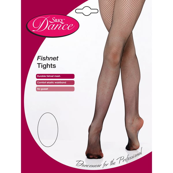Silky Børnepiger danser fishnet strømpebukser (1 par)