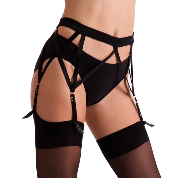 Silky Womens/Ladies Cross Strap Suspender Belt