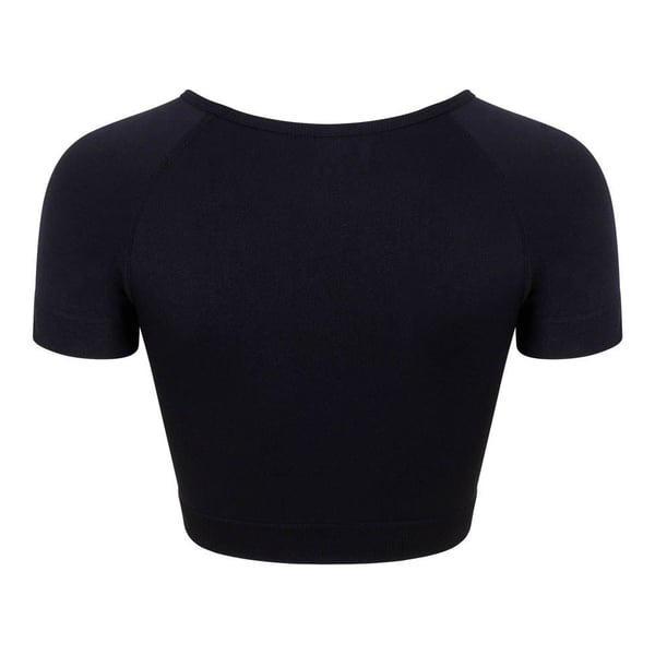 Silky Womens/Ladies Plain Active Crop Top