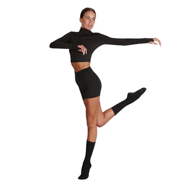 Silky Dance Womens/Ladies Gripped Turning Compression Socks