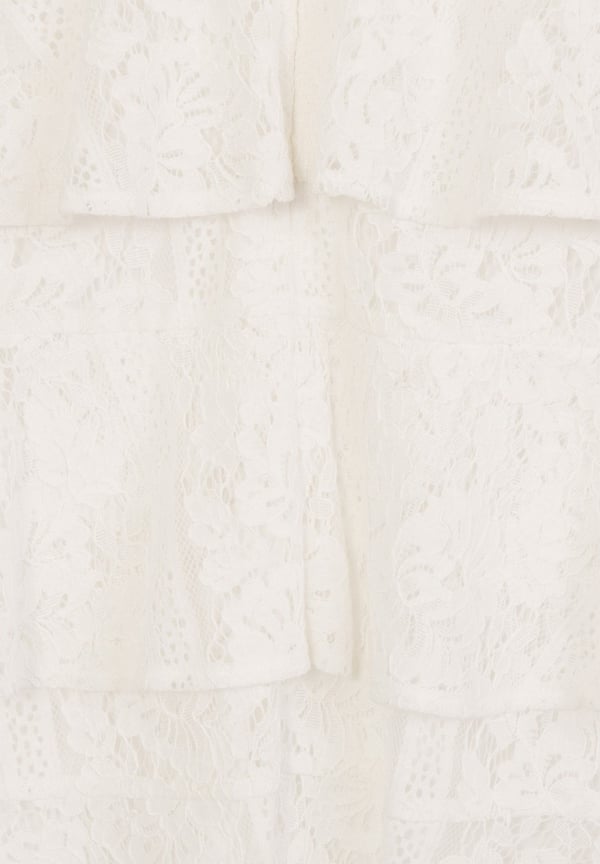 Girls On Film Womens/Ladies Starry Eyed Tiered Lace Dress