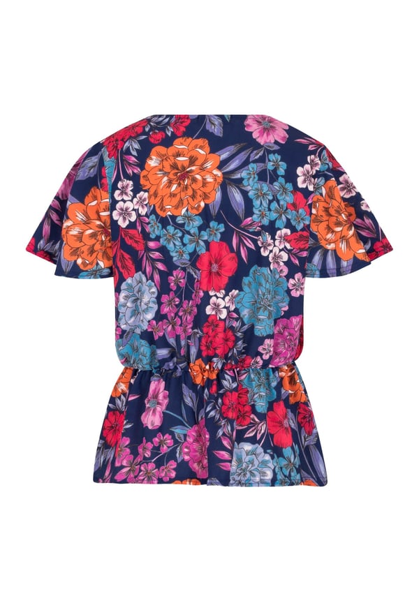 Girls On Film Dame/Damer Jackson Mock Wrap-bluse
