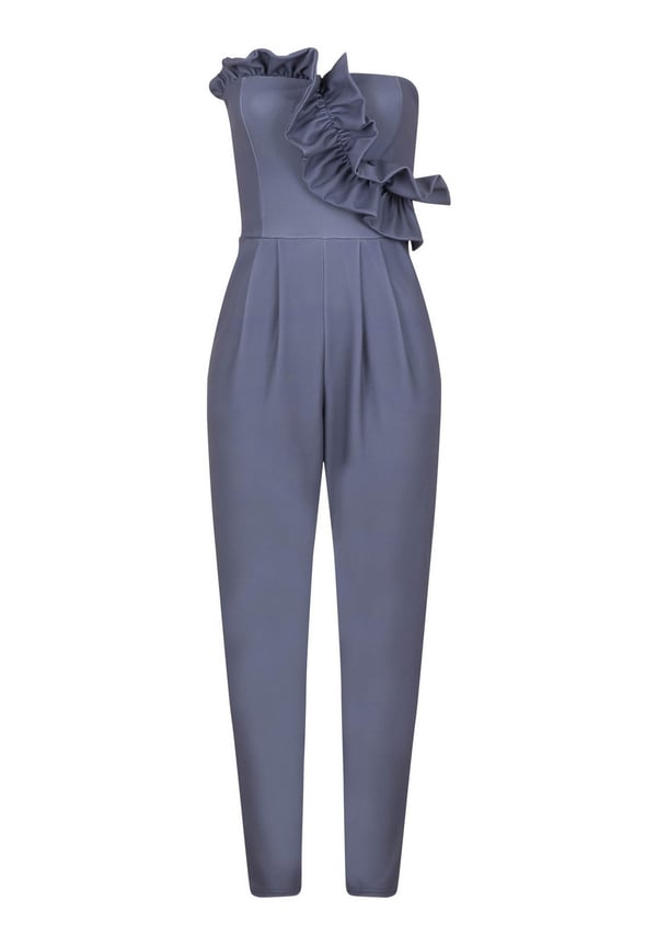 Girls On Film Womens/Ladies Halcyon Frill Bandeau Jumpsuit