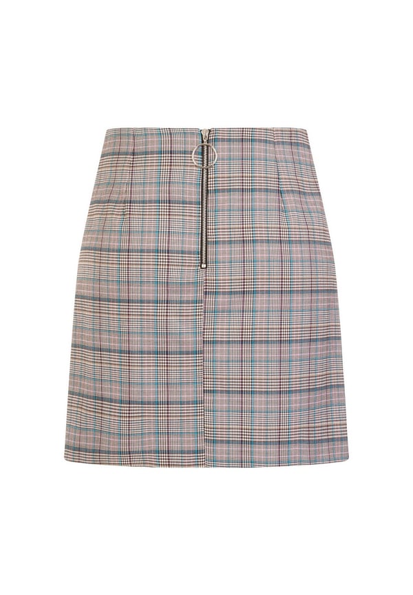 Girls On Film Womens/Ladies Avenue Check Skirt