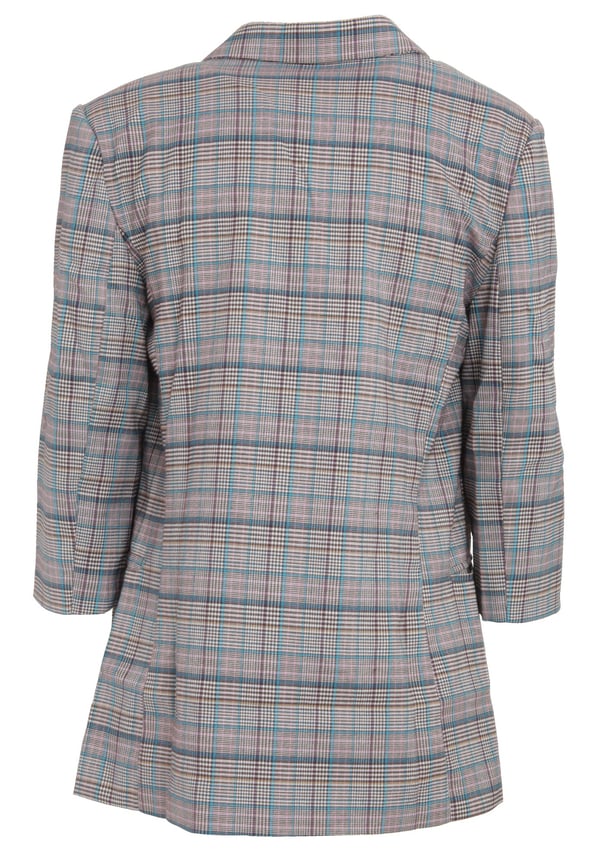 Girls On Film Womens/Ladies Avenue Check Blazer