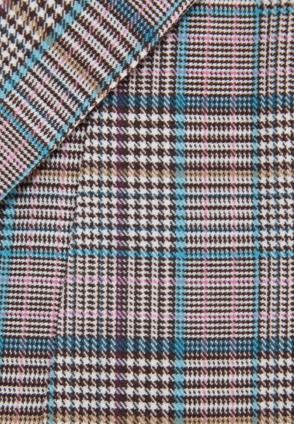 Girls On Film Womens/Ladies Avenue Check Blazer