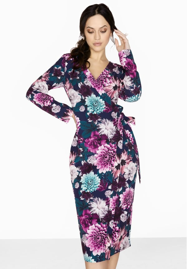 Paper Dolls Dame/Damer Paxton Wrap-kjole