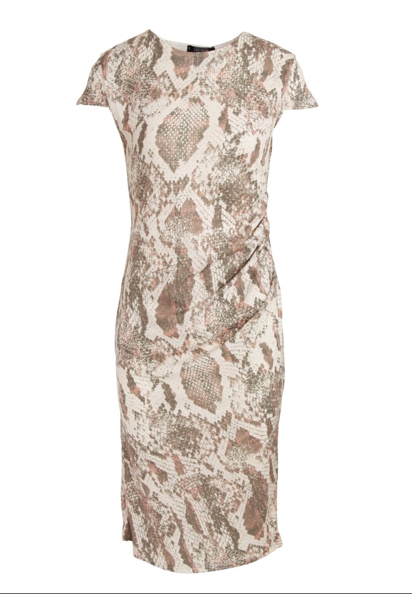 Girls On Film Womens/Ladies Alicia Gathered Side Dress