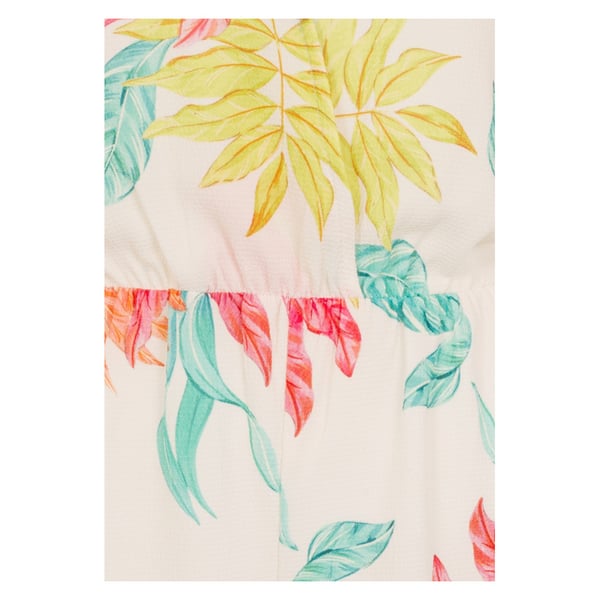 Girls On Film Womens/Ladies Disturbia Neon Palm Playsuit