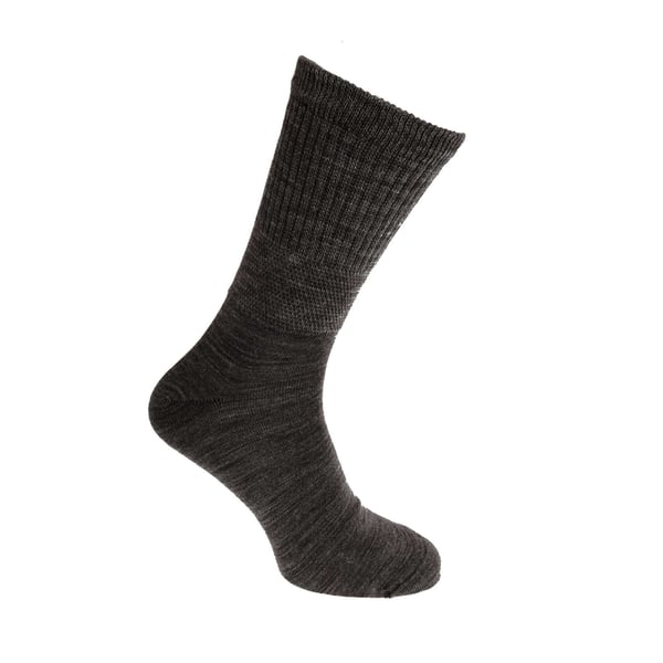 Mens Lambs Wool Blend Diabetic Extra Wide Socks (3 Pairs)
