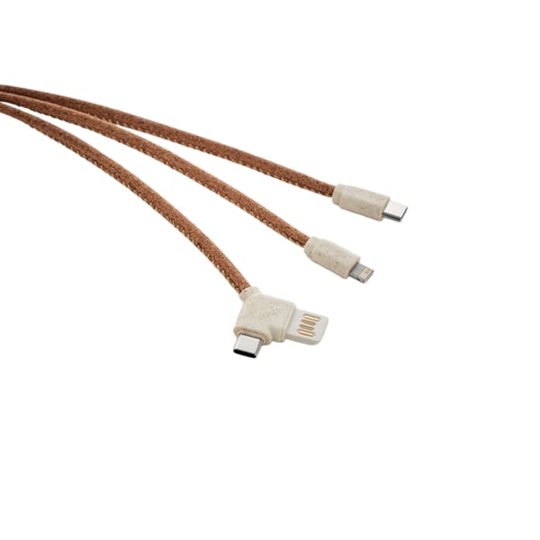 MidOcean Cabie Cork 3-in-1 latauskaapeli