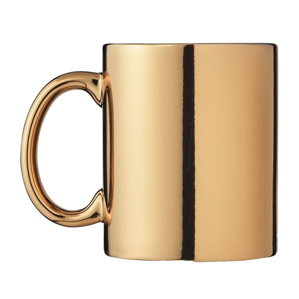MidOcean Holly Metallic keramisk krus 300 ml
