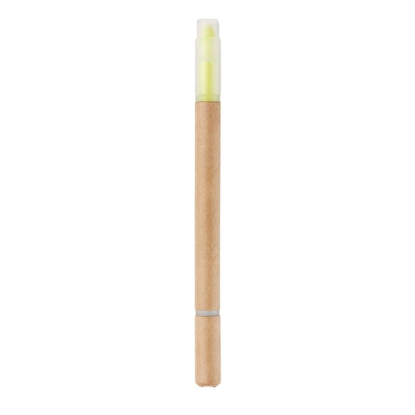 MidOcean Duo Paper 2 in 1 Recycled Carton Highlighter Pen