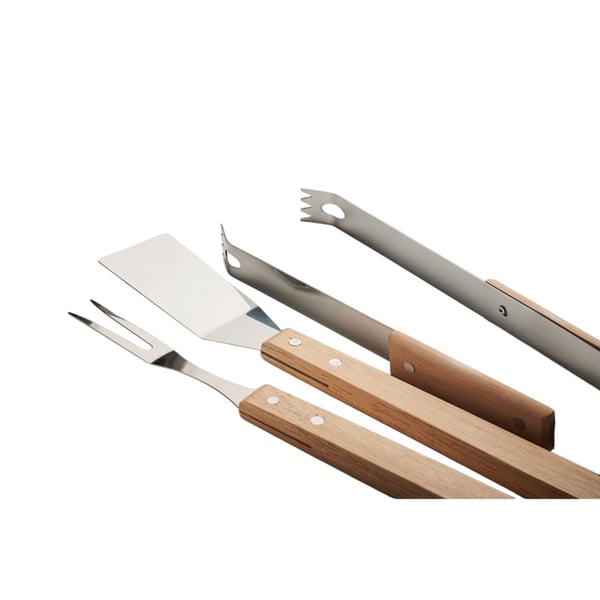 MidOcean Smokey Oak BBQ-työkalusarja (3 kpl)