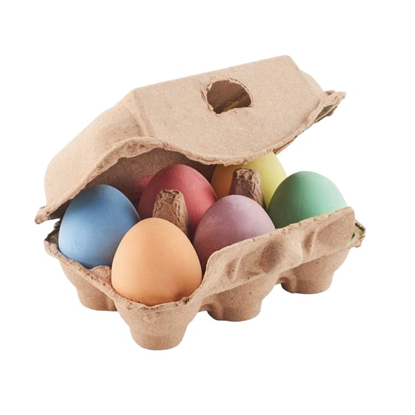 MidOcean Tamago Chalk Egg Box (Pack of 6)