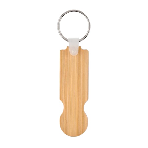MidOcean Compras Bambu Shopping Trolley Nyckelring