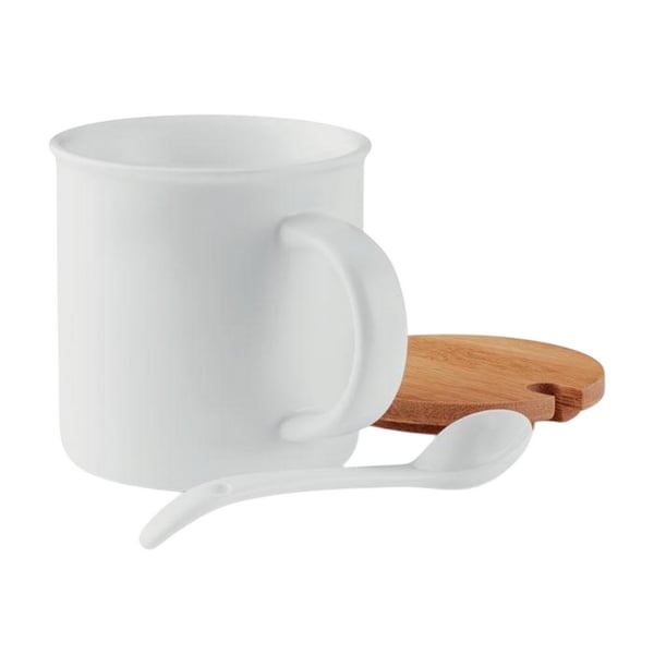 MidOcean Kenya bambu 380 ml muki ja lusikkasetti