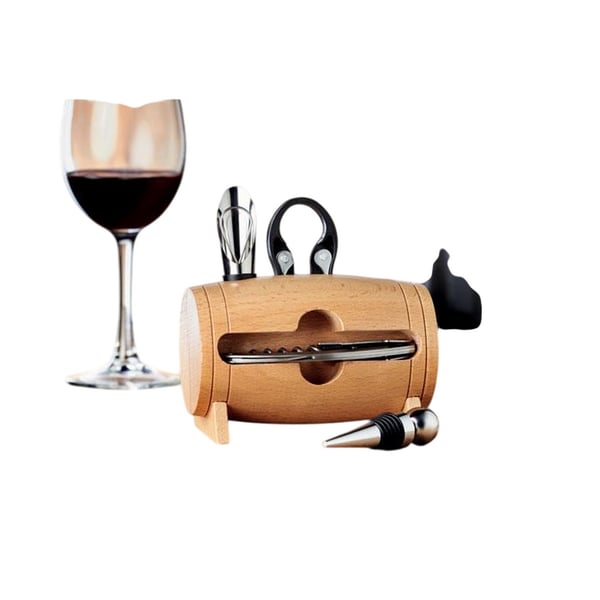 MidOcean Bota Vinträset i trä (4-pack)