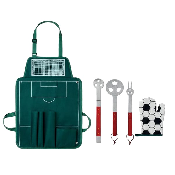MidOcean Donau Bally fodbold grillværktøjssæt