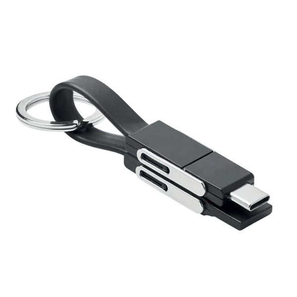 MidOcean Key C 4 i 1 nøglering opladerkabel