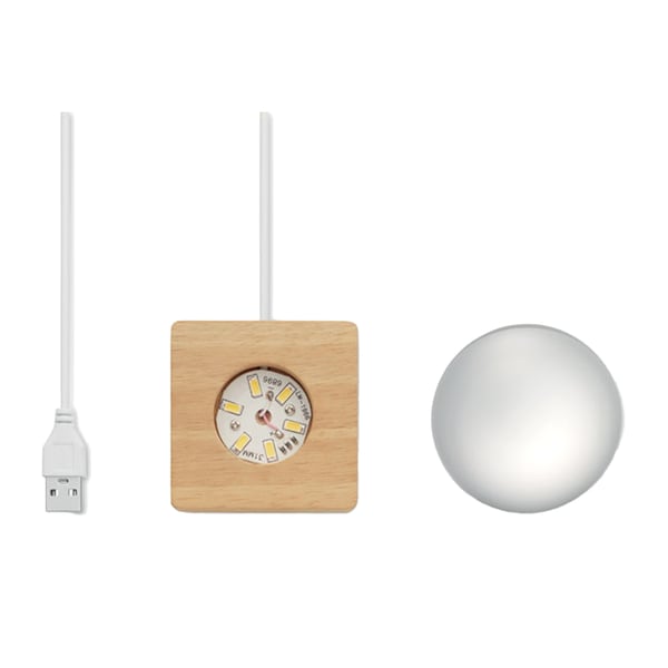 MidOcean LED skrivbordslampa i glas