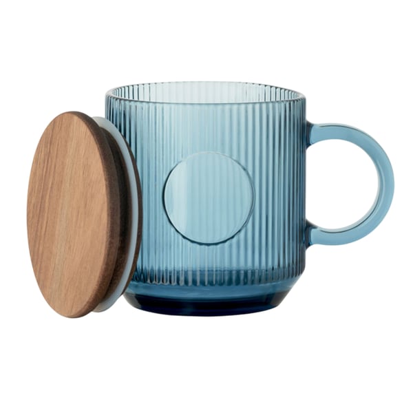 MidOcean Vitrio Ribbed Glass 300ml Mug