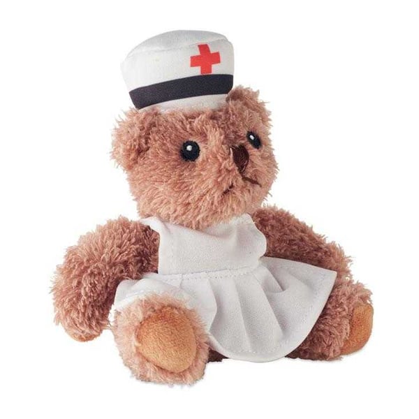MidOcean Nurse Plush Teddy Bear