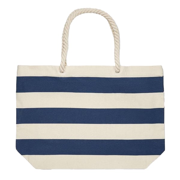 MidOcean Heaven Stripe -puuvillainen rantakassi