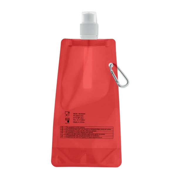 MidOcean Gates yksinkertainen taitettava 480 ml vesipullo