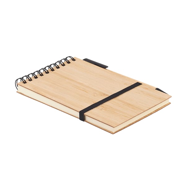 MidOcean Sonorabam Bamboo A6 notesbog og pen