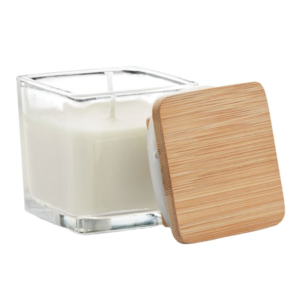 MidOcean Pila Vanilla Square Bamboo Tuoksukynttilä