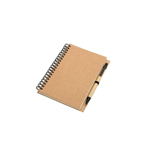 MidOcean Bloquero Genbrugsbog B6 med pen