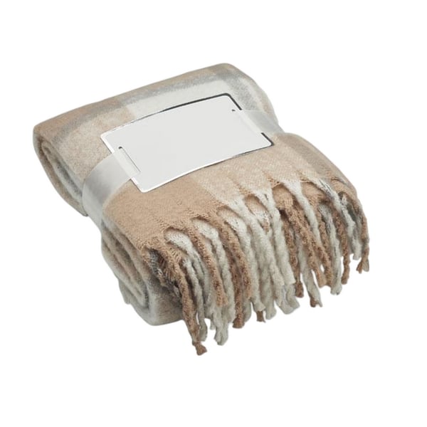 MidOcean Quet mohairruudullinen huopa