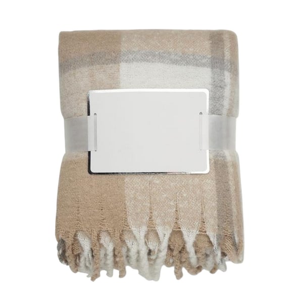 MidOcean Quet mohairruudullinen huopa