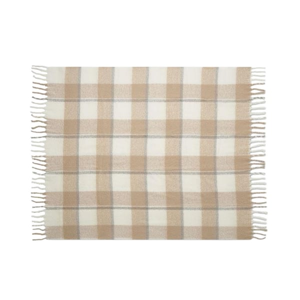 MidOcean Quet Mohair Chequered Blanket