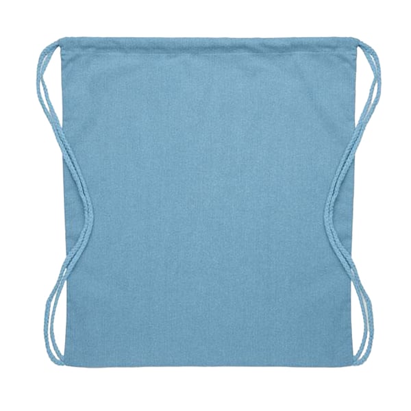 MidOcean Cabetri Colour Recycled Cotton Drawstring Bag