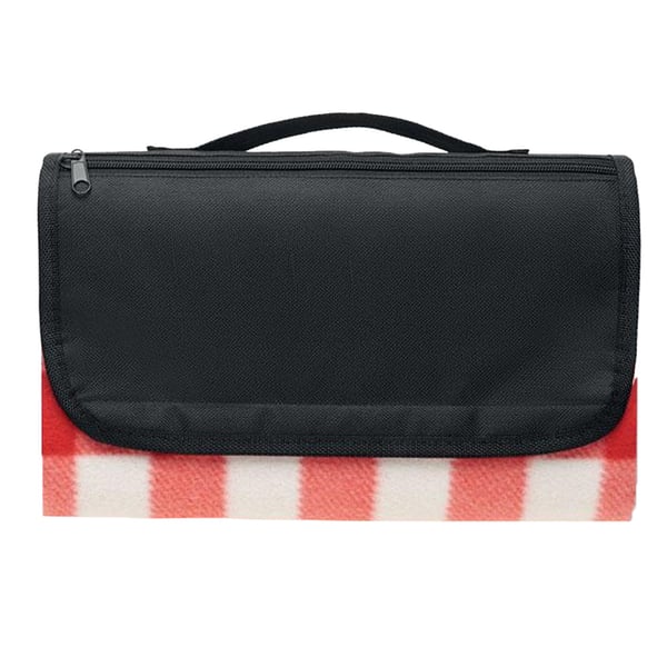 MidOcean Caly Fleece Gingham Check Picnic Blanket