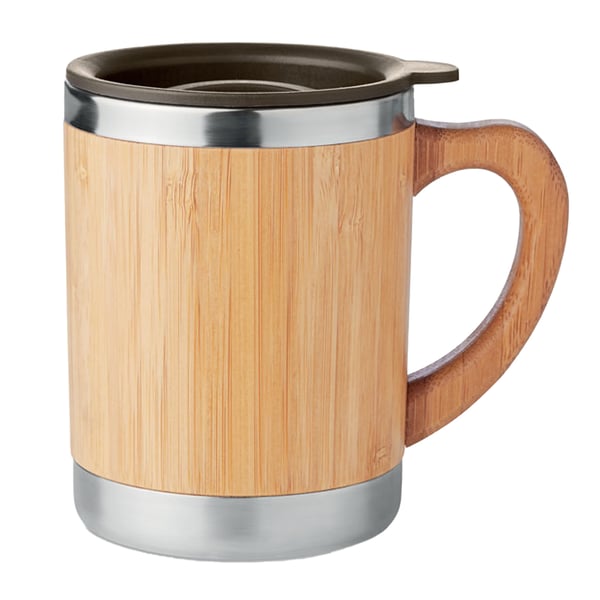 MidOcean Mokka Bamboo Double Wall 300 ml krus