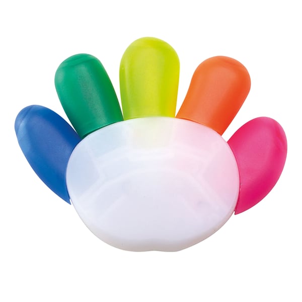 MidOcean Colore Highlighter (pakke med 5)