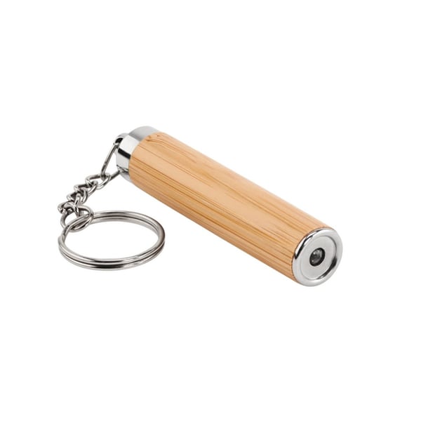 MidOcean Pianti Mini bambuavainperävalaisin (paristot mukana)